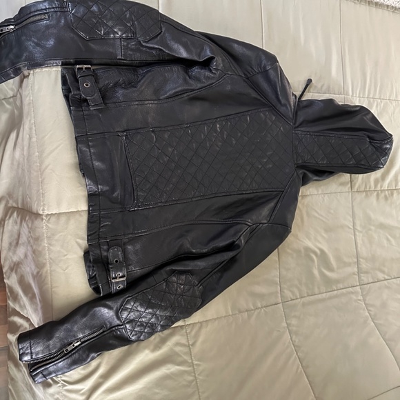 Milwaukee Leathers, XS Black Leather Jacket - Picture 2 of 2